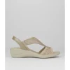 Sandalias de mujer IMAC 156960 BEIGE