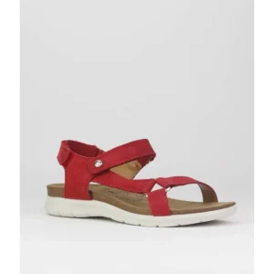 Sandalias de mujer IMAC 157690 ROJO